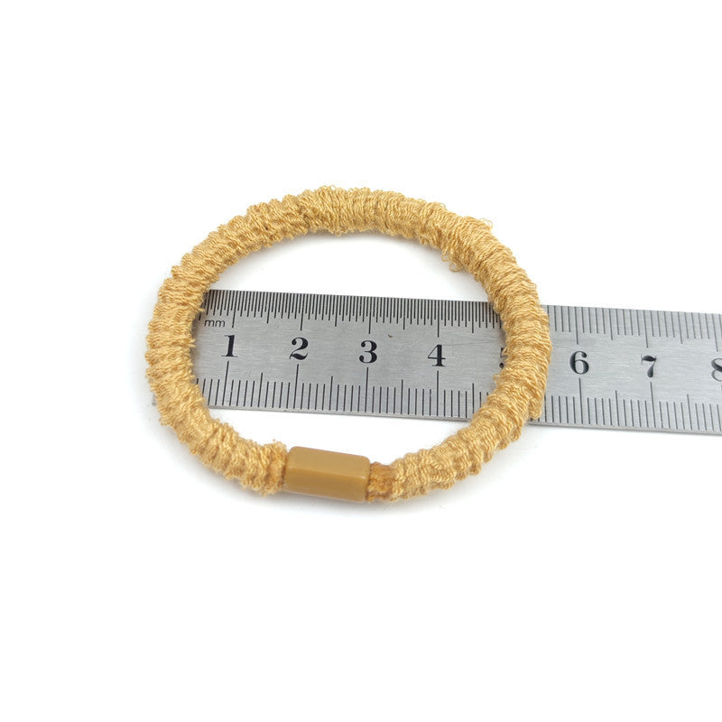Simple High Elastic Hair Band For Women Hair Smaller Leather Sheath Hair Accessories Simple High Elastic Hair Band For Women Hair Smaller Leather Sheath Hair Accessories